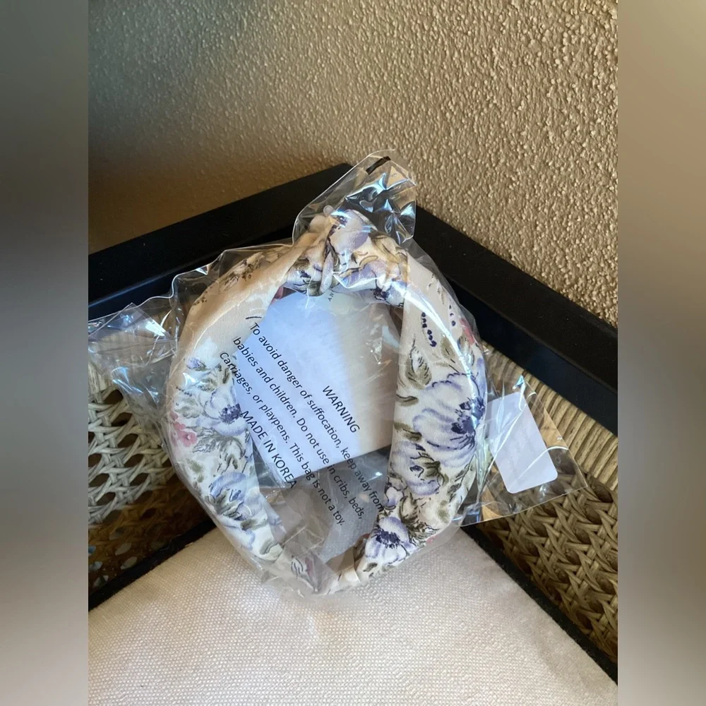 Floral Cream Headband
